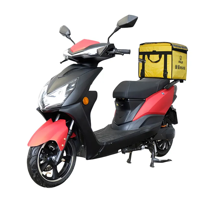 Sepeda motor listrik mini Afrika pengiriman skuter elektrik makanan sepeda listrik terintegrasi baterai pelacak gps untuk pengiriman