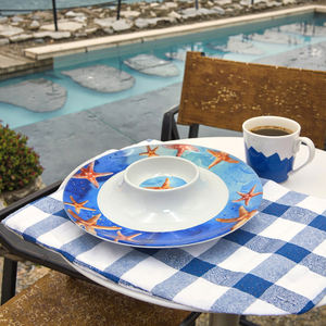 Fashion Life piring melamin plastik ringan, peralatan makan aman untuk diet makanan sarapan telur - Product Image 4