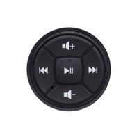 SWC-ROUND Kontrol Roda Kemudi Nirkabel Universal untuk Head Unit Multimedia Stereo Mobil – 10 Tombol yang Dapat Diprogram