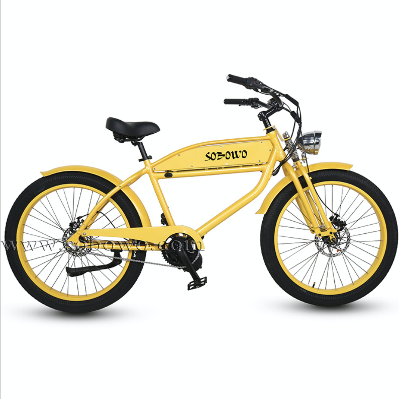 特別セーフ ヴィンテージ電動自転車オールドスクール電動自転車/ビーチ トランプ