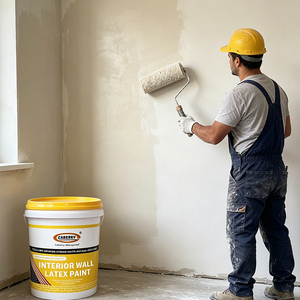 <b>Scrub</b>-resistant Interior Wall Latex Paint Durable Indoor Wall Coating for Living Rooms - Product Image 1