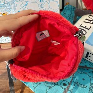 Jöle <span class=keywords><strong>Ca</strong></span> Amuseables kalp şeklinde kırmızı peluş oyuncak tek omuz Crossbody aşk çanta OPP torba paketlenmiş - Product Image 5