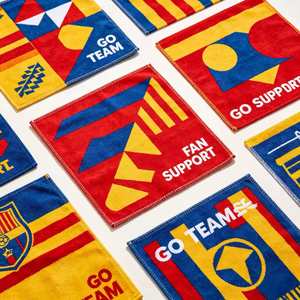 Serviette de rallye personnalisée pour supporters d'événements sportifs - Product Image 1