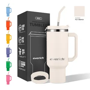 Odm mục 40oz 30oz cốc Cà Phê Đôi tường chân không cách nhiệt bằng thép không gỉ Tumblers với nắp và rơm