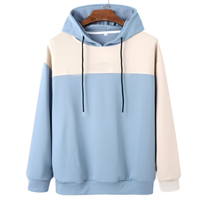 เสื้อฮู้ดดี้สตรีทแวร์แบบไม่มีเชือกผูก ผ้าฟลีซเรียบ สีซีดแบบซันเฟด สไตล์ดิสเทรส 100% ออร์แกนิค ยูนิเซ็กส์ - Product Image 1