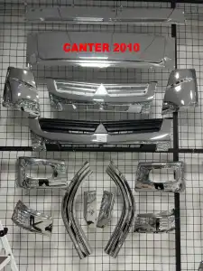 Suku cadang Mitsubishi Fuso Canter seluruh kendaraan plastik menutupi suku cadang bodi truk untuk Mitsubishi canter 2010