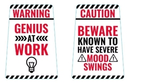 Segnale di Avvertimento da Scrivania OEM con Stampa di Parole Divertenti, Altri Giocattoli Classici, Solitamente 2-3 Colori, 14 Anni e Oltre, EC LIFE - Product Image 6