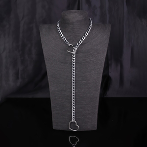 Collier à chaîne lourde, laisse <span class=keywords><strong>BDSM</strong></span>, outil de bondage, jeu de domination, entraînement soumis, dispositif de retenue pour couple - Product Image 2