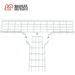 Stainless Steel 304 Electro Zinc Wire Mesh Cable Tray Data Center Infrastructure Ningbo China Factory Price Management System