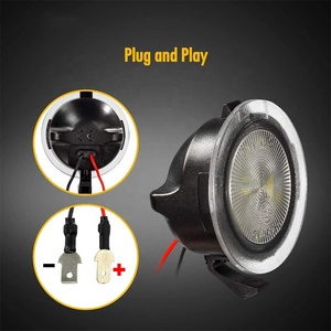 Gruppo Luci LED Sottoporta per Specchietto Retrovisore, Luce Bianca di Ricambio per Ford Expedition F-150 2003-2018 - Product Image 4