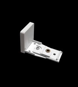 Soporte de <span class=keywords><strong>riel</strong></span> de cortina montado en la pared de hierro de doble cara soportes de fijación de Metal de estilo moderno <span class=keywords><strong>para</strong></span> cortinas plegables onduladas - Product Image 6