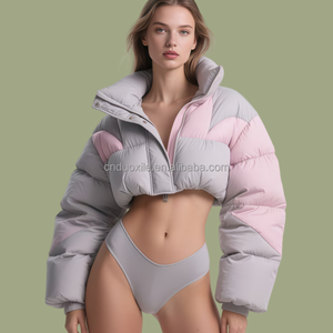 Custom Luxury Short 800FP Quilted Puffer Outdoor High Quality <strong>Softshell</strong> Winter Personalized <strong>Women</strong> Jacket Lady Down <strong>Women's</strong> <strong>Coats</strong> - Product Image 5