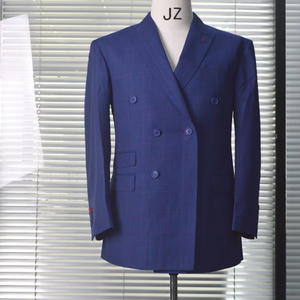 Klassischer Herrenanzug im 2-teiligen Business-Stil, maßgeschneidert, schmal geschnitten, zweireihig, <span class=keywords><strong>Lemontree</strong></span> Anzug - Product Image 1