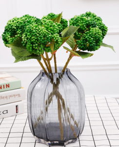 Vente en gros d'hortensias artificiels <span class=keywords><strong>pour</strong></span> décoration de maison et de mariage, ornement royal, fleur en plastique souple <span class=keywords><strong>pour</strong></span> arrangement de vase - Product Image 3