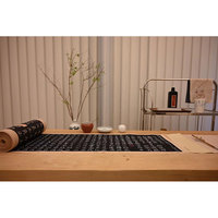 Tapis de calligraphie élégant pour la décoration de la cérémonie du thé