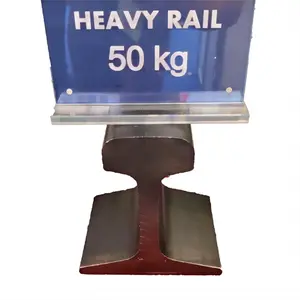 High Quality Heavy Rail Track U71Mn Standard Railway Track Material for Freight Mainline Railway