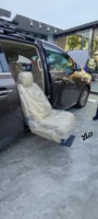Siège de voiture pivotant en cuir réglable YLD avec levage électrique, siège de voiture modifié pour personnes handicapées, âgées et utilisateurs de fauteuils roulants