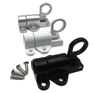 Design moderne Vente en gros Noir Alliage d'aluminium Sécurité Automatique Fenêtre Barrière Serrure Ressort Loquet Loquet - Product Image 6