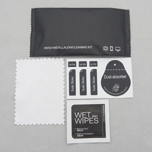 Wholesale Customized Package Screen Protector Tool Smartphone Tempered Glass Installation Clean Kits
