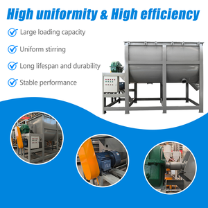 Mezcladora de Polvo de <span class=keywords><strong>Mortero</strong></span> Totalmente Automática de 20-40kW 380/220V con Motor y Caja de Cambios, Mezcladora de Cinta Horizontal <span class=keywords><strong>para</strong></span> la Inyección de <span class=keywords><strong>Mortero</strong></span> en <span class=keywords><strong>Bloques</strong></span> de Azulejos - Product Image 6