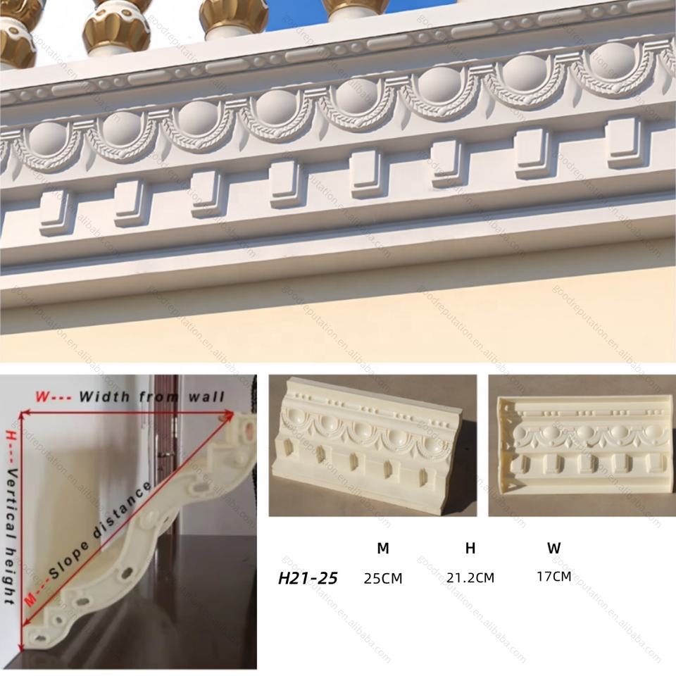 Decorative Cornices for House Facades - Durable & Stylish