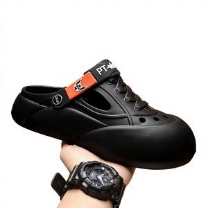 Sandales d'été décontractées pour hommes en EVA à bout fermé et semelle épaisse, style <span class=keywords><strong>crocs</strong></span>, pour le commerce extérieur et la plage - Product Image 1