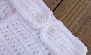 Conjunto de Diadema y Falda de Ganchillo para Bebé, Tejido a Mano, Accesorios para Fotos de Bebés - Product Image 4