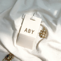 Sacs en papier personnalisés avec logo imprimé, poignées et ruban, pour mariage, cadeaux, emballage boutique