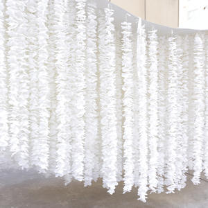 Décoration murale suspendue en soie faite à la main, orchidée en ficelle, imperméable, écologique, pour mariages, remises de diplômes, Halloween, fête des pères - Product Image 2