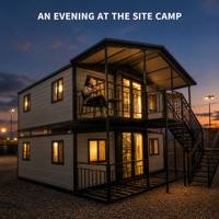 Luxuriöses Erweiterbares Containerhaus Doppelstöckiges Heim Möbliertes Vorgefertigtes Modulares Haus Schnelle Installation Tragbarer Wohnraum