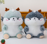 Peluches de haute qualité de 8 pouces, animaux de dessin animé Dragon Mignons, vente en gros pour machines à griffes