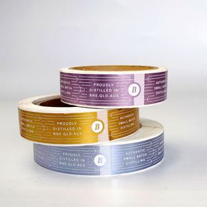 สติกเกอร์ขอบคุณแบบใส PVC ปั๊มฟอยล์ทอง สำหรับธุรกิจขนาดเล็ก - Product Image 4