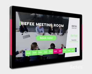 Monitor de Pantalla Táctil LCD para Sala de Reuniones, Tablet de Señalización Digital Android con Sistema de Orientación para Tiendas Minoristas - Product Image 1
