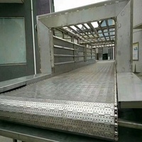 Banda Transportadora de Acero Inoxidable para Uso en Restaurantes (Nueva)