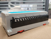 8-Port RS485 Hub terisolasi AC bertenaga industri sinyal amplifikasi transmisi stabil rentang 5km