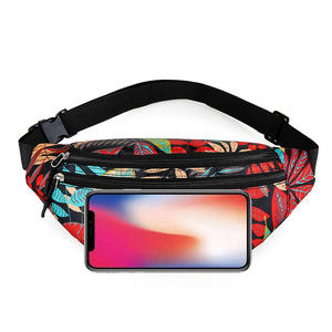 Bolsos cruzados de nailon, <span class=keywords><strong>riñonera</strong></span> para mujer, bolsa para teléfono móvil, bolsos de un solo hombro, <span class=keywords><strong>riñonera</strong></span> estampada, bolsos de pecho de camuflaje - Product Image 5