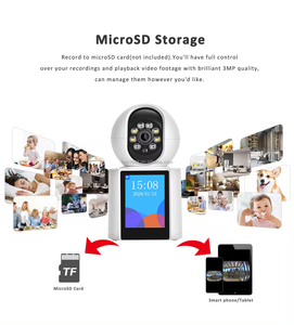 HD pin Powered video bé máy ảnh yiiot App từ xa không dây hai cách âm thanh video gọi Home IP <span class=keywords><strong>Camera</strong></span> với 2.8 inch màn hình - Product Image 2