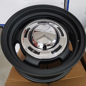 Blanc Noir Argent Aluminium 15 16 17x8J 5x150 5x139.7 5x127 6x1143 6x1397 6x120 5x108 5x1143 Jantes en alliage Rines Mags - Product Image 4