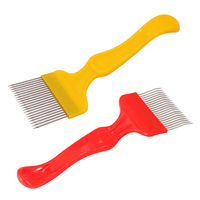 Outils d'apiculture en acier inoxydable coupe-miel grattoir miel débouchage fourchette couteau