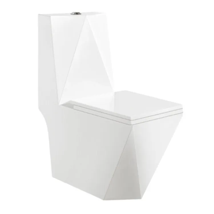 Salle de bain chinois, vente en gros, articles sanitaires en céramique blanche, double chasse d'eau, toilette monobloc