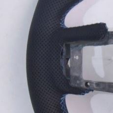 Volant sport en cuir et fibre de carbone personnalisé amélioré pour <span class=keywords><strong>Ford</strong></span> Mustang 2015 à 2022, séries GT et Shelby - Product Image 3