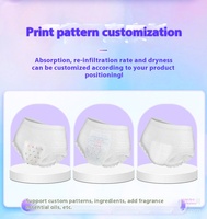 Culottes menstruelles jetables respirantes à ailettes, pour flux abondant, anti-fuites, utilisation nuit (Maxi/Super), super haute absorption