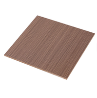 Panneau de bois décoratif en MDF mélaminé double face 15 mm E1 pour armoire et placard
