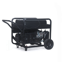 Générateur à essence triphasé BISON(CHINA) BS13000E 10 kW 380 V 50 Hz, démarrage électrique, refroidissement par air, usage industriel, agricole, construction, 670 cm³