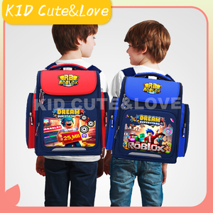 Mochila Escolar Estilo 2024, Mochila <span class=keywords><strong>Roblox</strong></span> para Niños, Mochila de Dibujos Animados para Niños 180 ° Abierto - Product Image 2