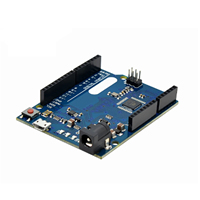 Placa de Desarrollo Leonardo R3 ATMEGA32U4 con Cable de Datos, Placa Azul, Chip QFN
