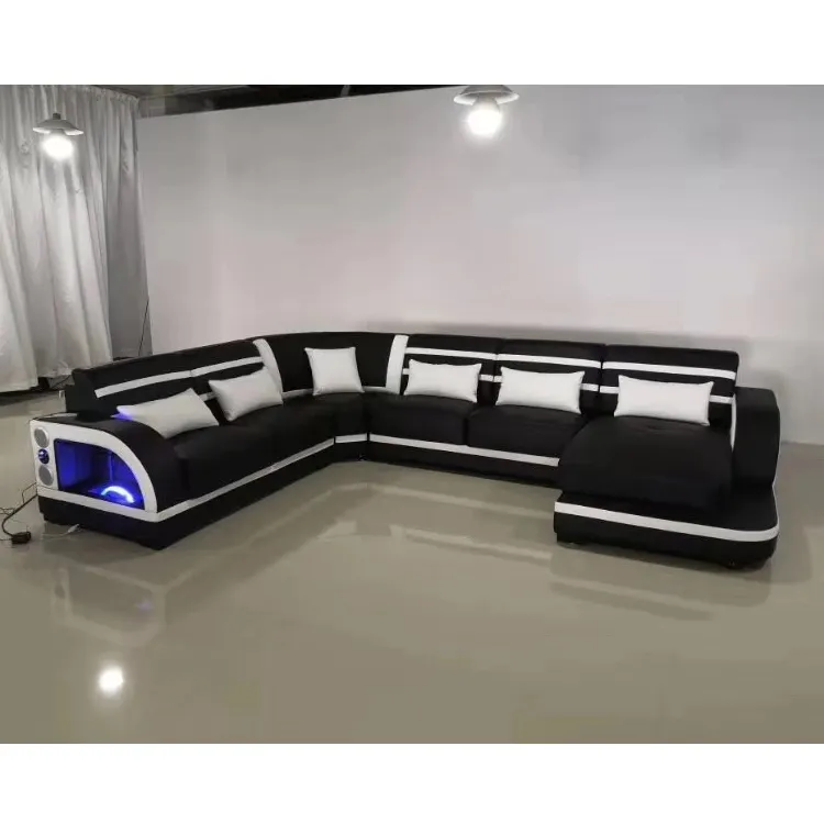 European style modern german superb guangzhou full grain cheap factory germany living room pu leather sofa