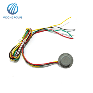 OEM tùy chỉnh 5V, 7.4V, 12V 3 cấp độ <span class=keywords><strong>Silicone</strong></span> <span class=keywords><strong>push</strong></span> button chiếu sáng <span class=keywords><strong>Silicone</strong></span> nút cho sưởi ấm vest - Product Image 1