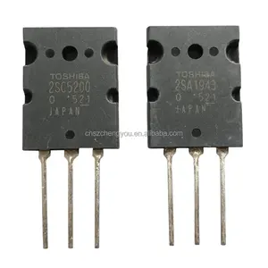 Electronic Components 2SC5200 2SA1943 Transistor TO-3PL Power Amplifier 2SA1943 2SC5200