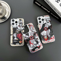 Nouvelle conception coques de téléphone pour iPhone XR 11 12 13 14 15 Plus Pro Max dessin animé Anime une pièce Zoro Ace protecteur antichoc couverture